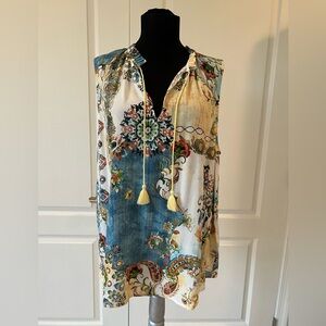 NWOT! Desigual Sleeveless shirt. Size XXL. Never worn!